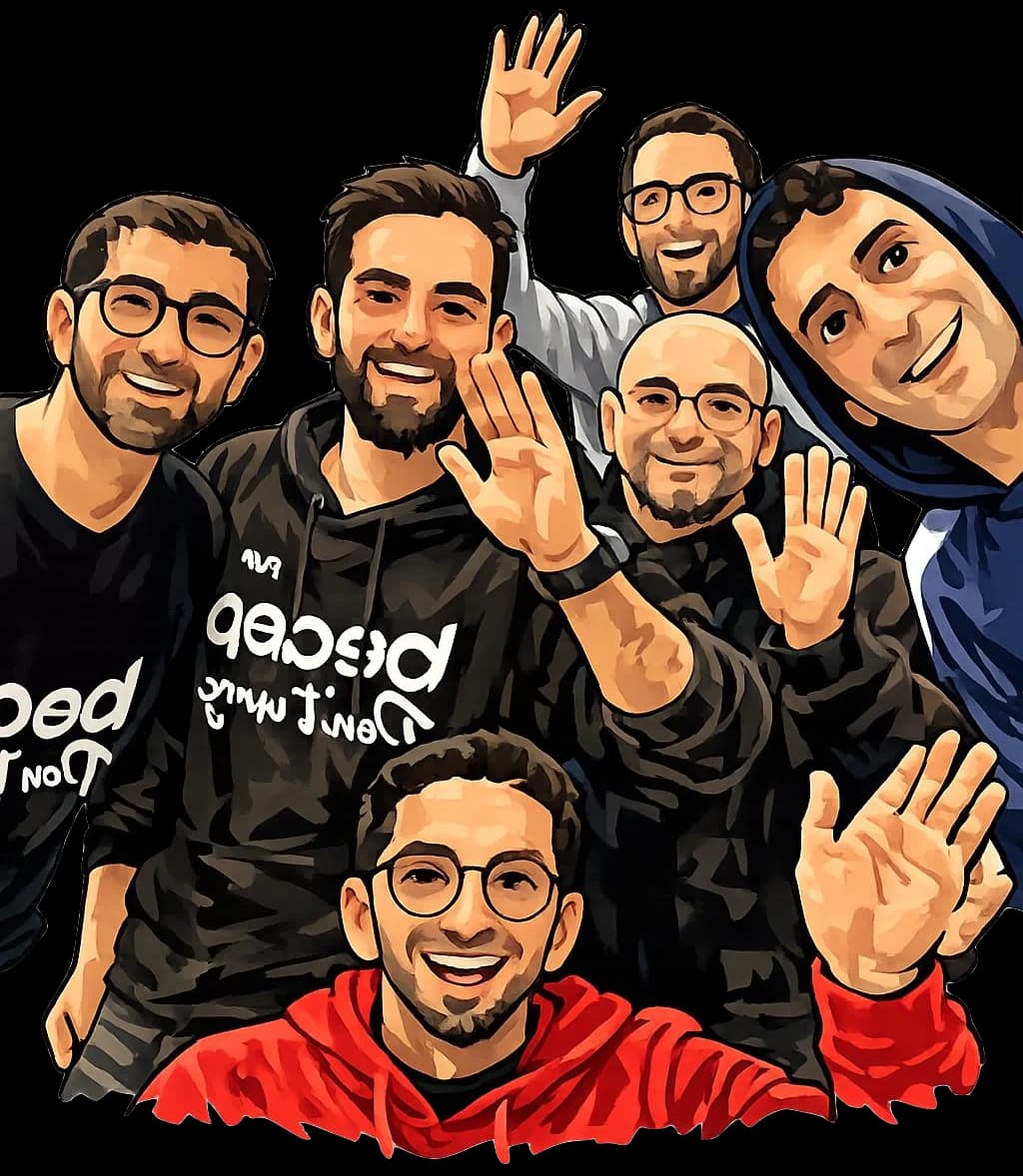 Illustrazione del team Beapp